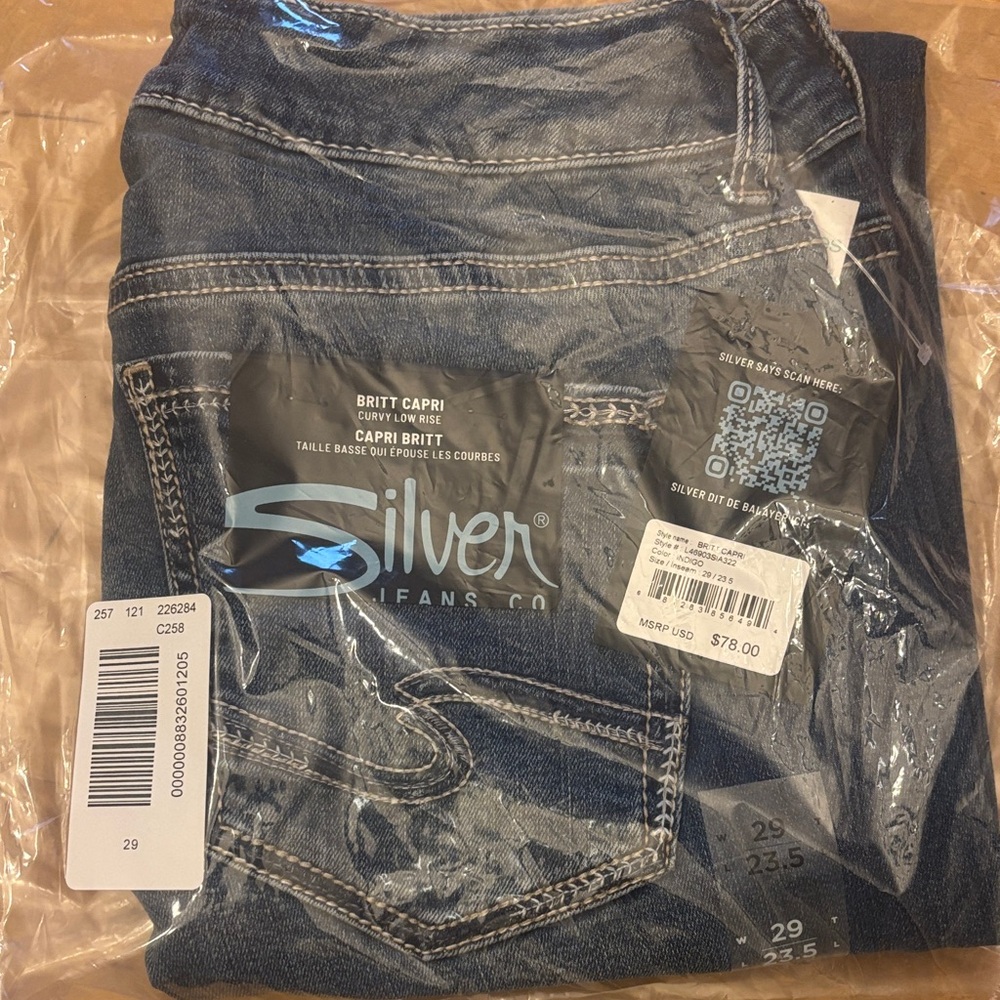 Silver Jeans Co.Women’s Dark Blue Denim